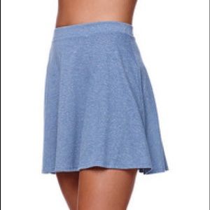 L.A. Hearts Pacsun Blue Jersey Knit Skater Skirt